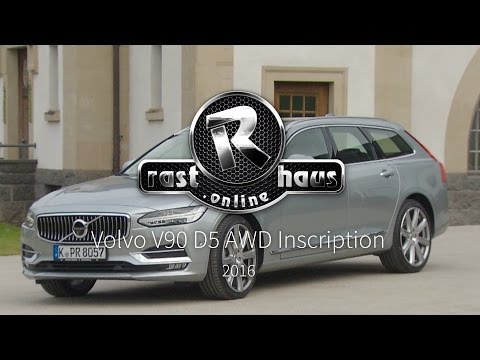 Volvo V90 D5 AWD Inscription Test 2016