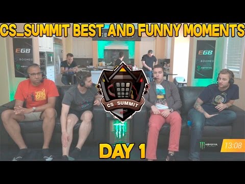 CS_SUMMIT BEST AND FUNNY MOMENTS DAY 1  - CS:GO