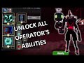 How to Unlock Every Operator Ability ASAP