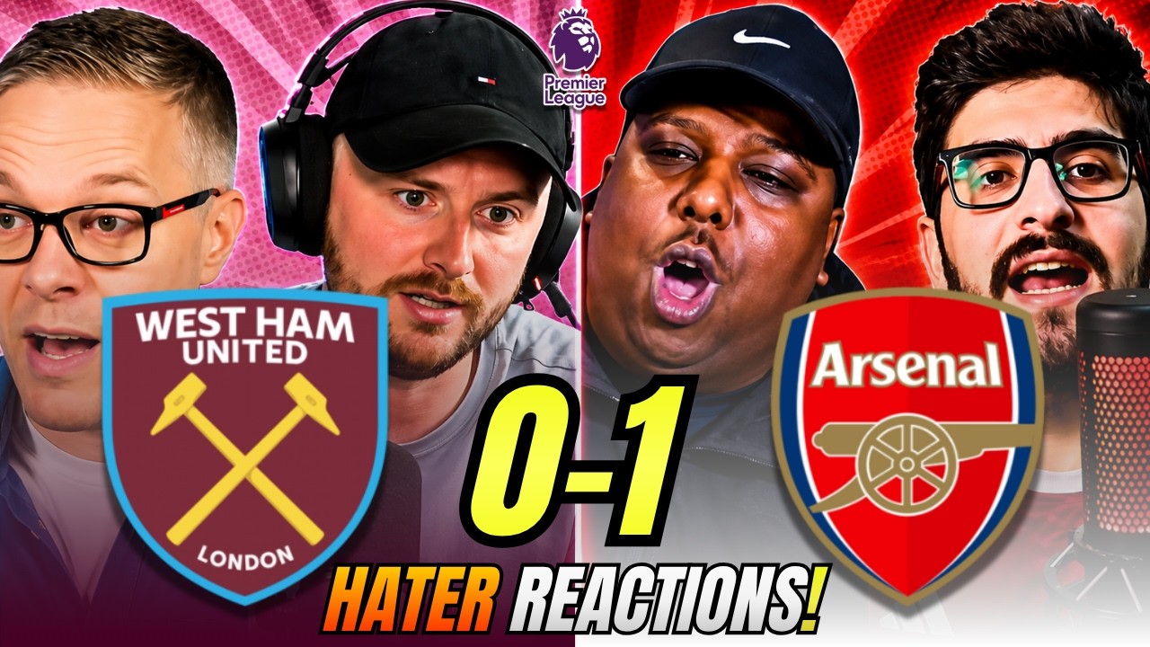 Arsenal’s RIVALS & HATERS reaction to West Ham 0-1 West Ham | Premier League Fan Reactions