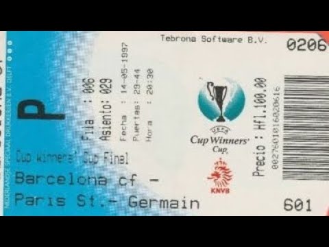 UEFA Cup Winners Cup 1996/1997 All Goals