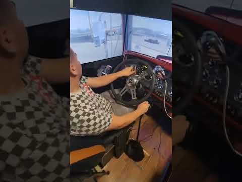 American truck simulator #Steeringwheel pc setup #shorts