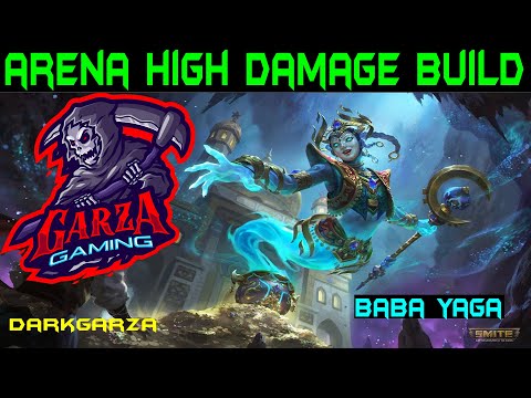 Smite Arena Baba Yaga High Damage Build | Beginner Friendly GOD  Smite Season 8 Arena Baba Yaga