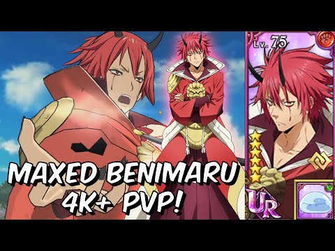 Maxed Benimaru 4k+ Challenger PVP! - Slime Colab 2020 - Seven Deadly Sins: Grand Cross Global