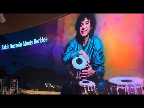 Zakir Hussain Meets Berklee  and John McLaughlin - Snippets