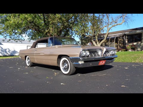 1961 Pontiac Catalina Convertible Factory Air Conditioning & Ride on My Car Story with Lou Costabile