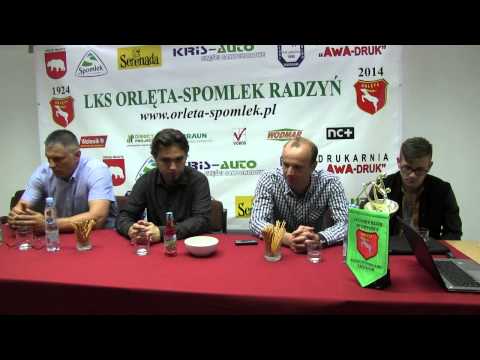 1.06.2014 Konferencja prasowa Orlęta - Avia 1:1