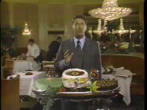 1985 Folgers Crystals Coffee "switch at Perino's Restaurant" TV Commercial