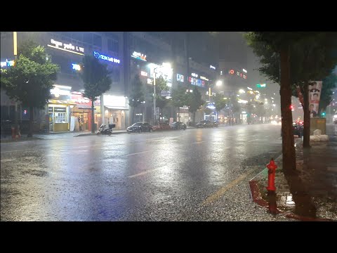 Real Thunder Lightning Ultra Rain Walk. Forget Everything with Relaxing Sound. Insomnia. Ambient.