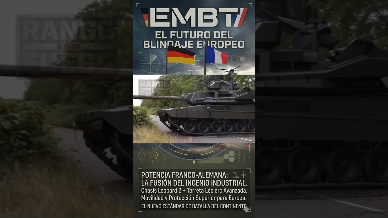 The End of the Leopard 2? Meet the EMBT Super Tank 🇩🇪🚨🇫🇷 #shorts #shortvideo #short