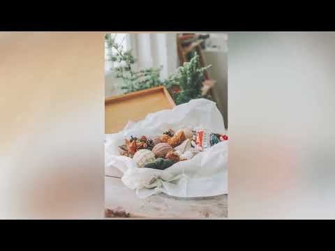 Trailer de malhas de Natal estilo escandinavo