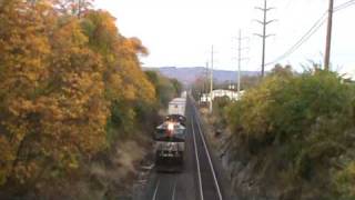 preview picture of video 'Norfolk Southern Meet between 20E and 21M at West Lawn, PA'