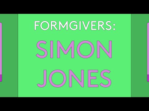 100 Day Studio:  Formgivers - Simon Jones (Jones Neville)