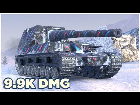 Ho-Ri Type III • 9.9K DMG 5 KILLS • WoT Blitz