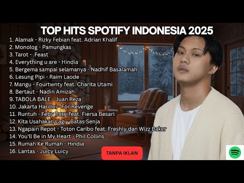 Top Hits Spotify 2025 Indonesia 🎶 Lagu Viral TikTok Terbaru | Teman Kerja Santai |Teman Ngopi