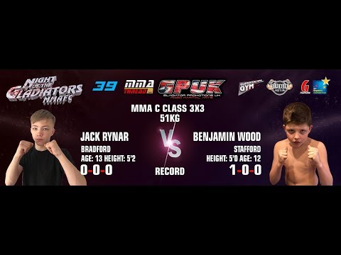 GPUK Night Of The Gladiators 39: Jack Rynar vs Benjamin Wood