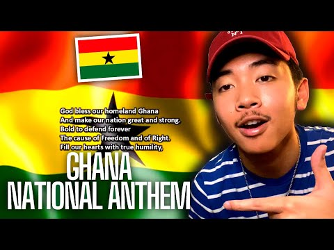 Ghana National Anthem AMERICAN REACTION! 🇬🇭❤️ "God Bless Our Homeland Ghana" 🙏
