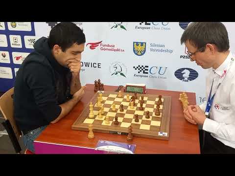 GM David Navara - GM Shant Sargsyan | European Championships
