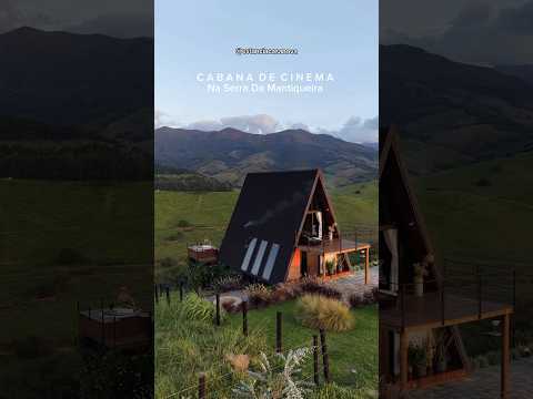 Uma cabana de cinema em Itanhandu - Minas Gerais- destino perfeito: estância casa nova.