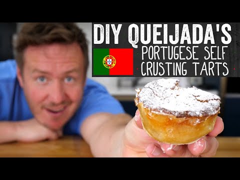 Queijada's - Epic Self-Crusting Portuguese Tarts