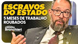 5 MESES DE TRABALHO ROUBADOS: A ESCRAVIDÃO TRIBUTÁRIA QUE O LULA ESCONDE
