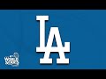 Represent The Los Angeles Dodgers Iconic LA Animated Background Logo 1 Hour No Music