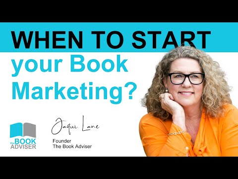 Image: When to start your Book Marketing?