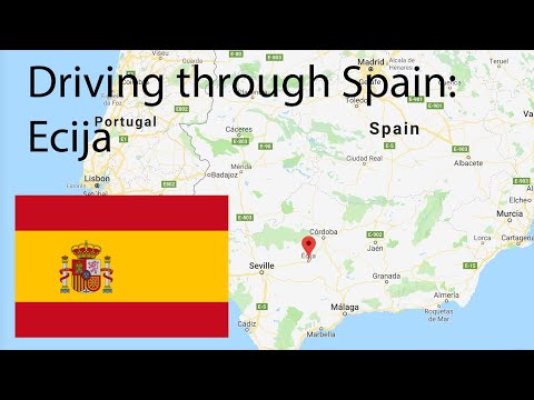 Driving through Spain: Ecija