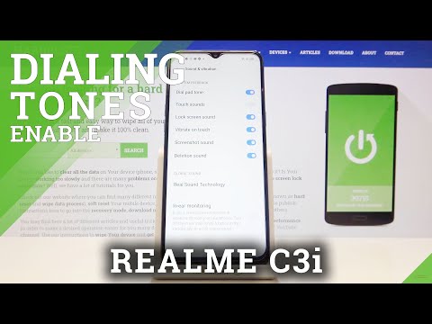 How to Turn On Dial Pad Tones on REALME C3i – Activate Dial Pad Tones