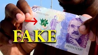 Fake Money in Colombia