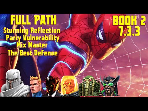 MCOC Act 7.3.3 Stunning Reflection + Parry Vulnerability + Mix Master + The Best Defense Starky Boss