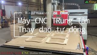 Máy CNC Trung tâm 2D Woodmaster WM-1625R. Thi công bề mặt tuyệt vời.