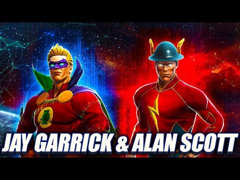 JAY GARRICK & ALAN SCOTT! - DC Legends
