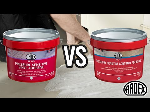 What’s The Difference Between ARDEX AF 145 and AF 148 LVT Adhesives