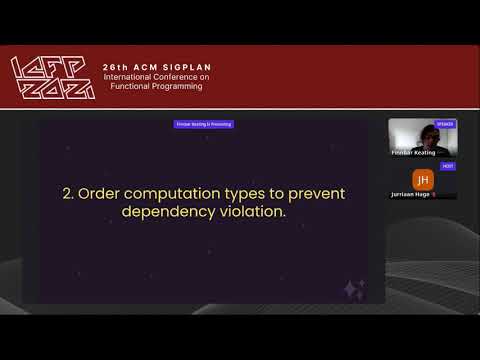 Haskell 2021 - Graded Monads and Type-Level Programming for Dependence Analysis