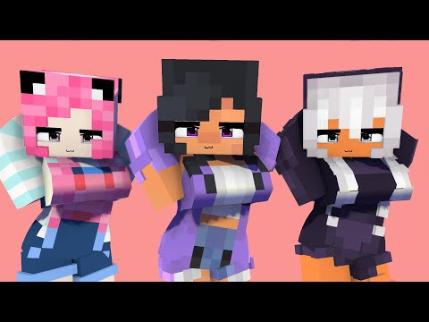 DARLING OHAYO SUPER IDOL FIRST MEET CUTE MEUSAN KITTY APHMAU- MINECRAFT ANIMATION #shorts