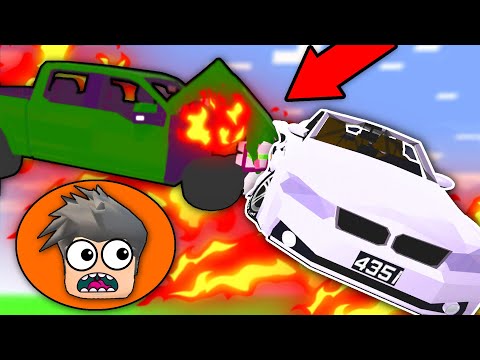 УНИЧТОЖИЛИ МАШИНУ В МЯСО! КРАШ ТЕСТ ВСЕХ МАШИН В Car Crushers 2 Роблокс
