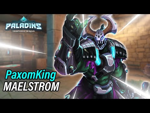 PaxomKing Grohk Pro Competitive l MASTER l MAELSTROM l PALADINS GAMEPLAY