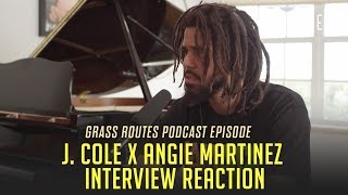 Reaction to J. Cole&#39;s Kanye Comments In Angie Martinez interview