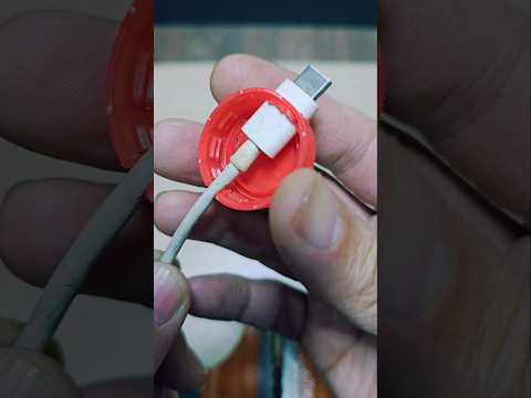 EASY REPAIR OF USB TYPE-C CHARGING CABLE? #shorts #diytools #usefultips