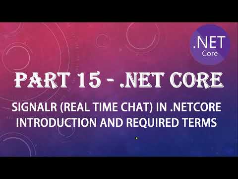 PART 15 - Understand SIGNALR AND REQUIRED TERMS to create REAL TIME APPLICATION in .net core