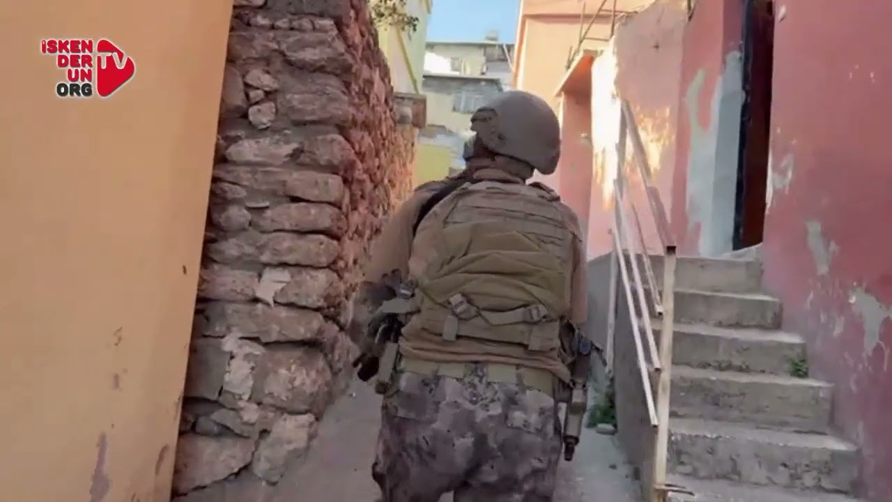 Hatay’da 7 adrese eş zamanlı operasyon…