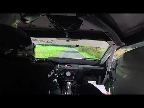 T.Jurkun/M.Kupiec 2 Polski Rajd Legend Mitsubishi Lancer Evo IX os. Polanica Zdrój