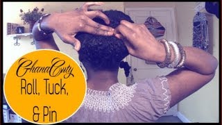 preview picture of video '❤ 49|GhanaCuty: Roll, Tuck & Pin on Natural Hair ❤'