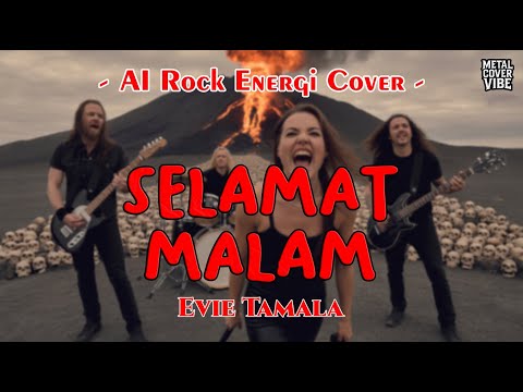 Evie Tamala - Selamat Malam (AI Rock Energi Cover)