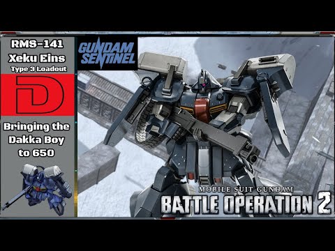 Bringing the Dakka Boy to 650 (GBO2: RMS-141 Xeku Eins Type 3 Loadout)