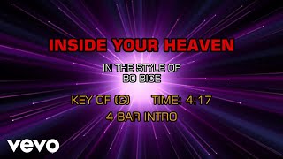 Bo Bice - Inside Your Heaven (Karaoke)