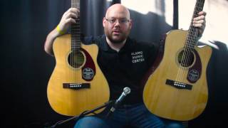 Video thumbnail for Fender CD-140SCE vs CC-140SCE Comparison by Alamo Music Center