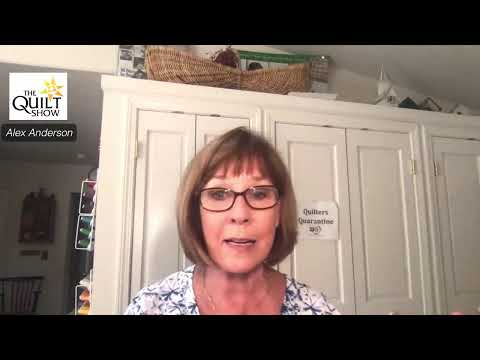 Alex Anderson LIVE: Quilting Studios - Part 1