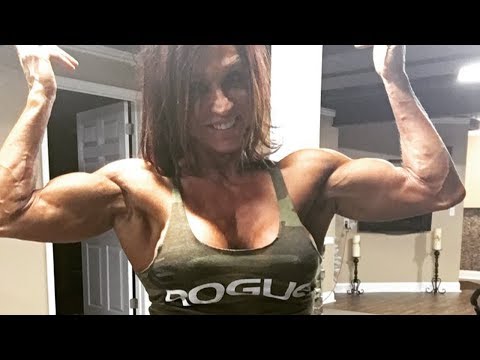 52 years young Michele Bonamase - Female muscle
